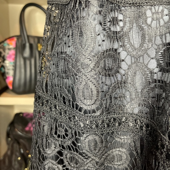 Black Lace Betsey Johnson Dress - Picture 3 of 6